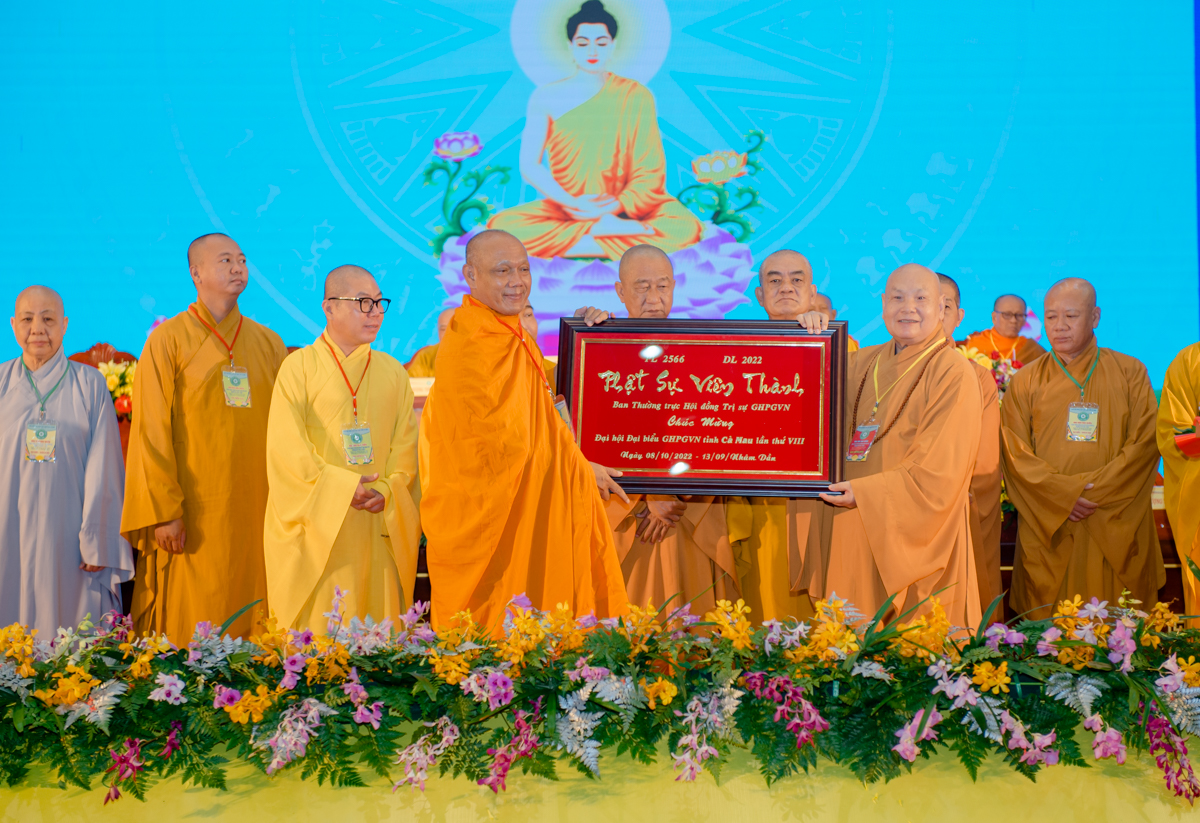 Đại hội đại biểu Phật giáo tỉnh Cà Mau lần thứ VIII, nhiệm kỳ 2022-2027