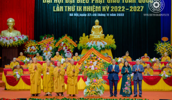 Trọng thể khai mạc Đại hội Đại biểu Phật giáo toàn quốc lần thứ IX