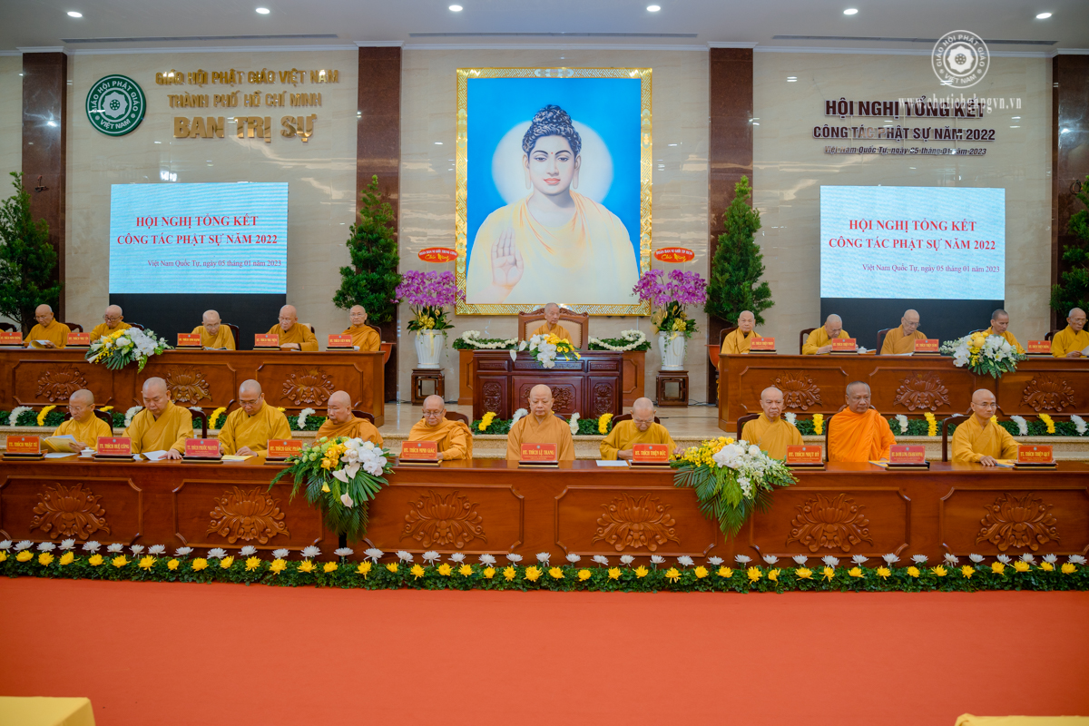 Phật giáo TP.HCM tổng kết công tác Phật sự năm 2022
