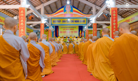 Phật giáo Đồng Tháp trang nghiêm khai mạc Đại giới đàn Trí Tịnh năm 2023