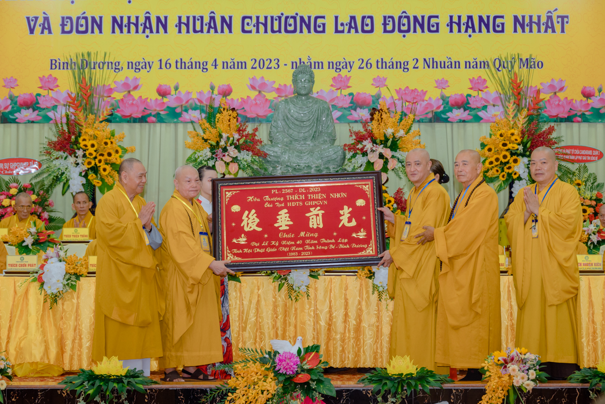 Kỷ niệm 40 năm thành lập Tỉnh hội Phật giáo tỉnh Sông Bé – Bình Dương