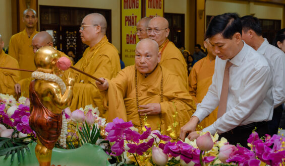 Trang nghiêm Đại lễ kính mừng Phật đản PL.2567 tại Trụ sở Trung ương Giáo hội