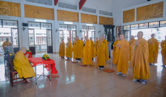 Thiền viện Quảng Đức, Tổ đình Vĩnh Nghiêm tác pháp an cư kiết hạ PL.2567