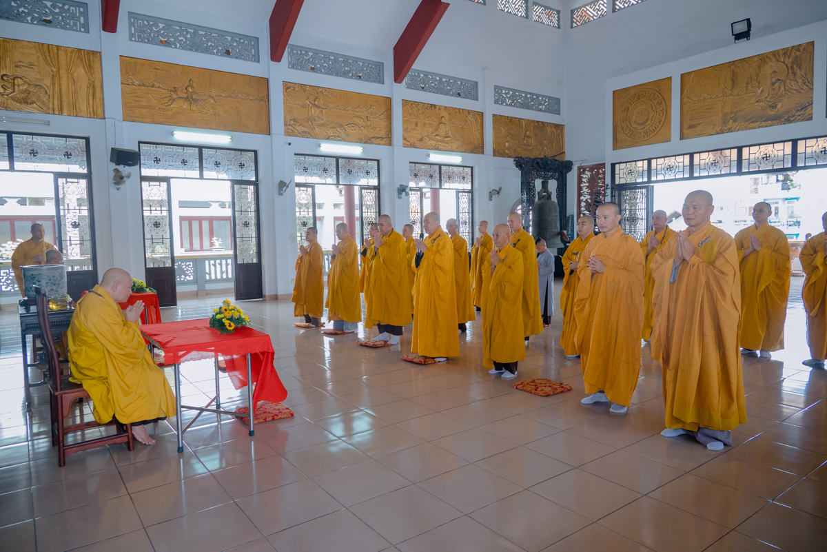 Thiền viện Quảng Đức, Tổ đình Vĩnh Nghiêm tác pháp an cư kiết hạ PL.2567