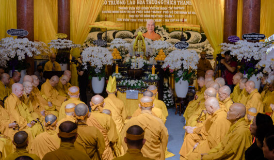 Trung ương Giáo hội truy niệm cố Đại lão Hòa thượng Thích Thanh Sơn
