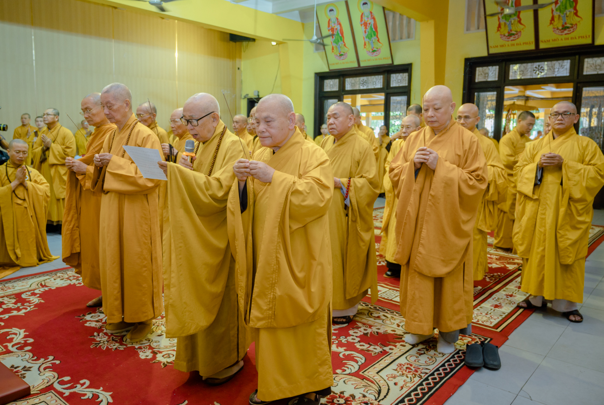 Tổ đình Vĩnh Nghiêm làm lễ tạ pháp và tưởng niệm Đại lão Hòa thượng Thích Tâm Châu