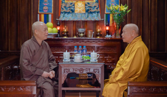Hòa thượng Chủ tịch thăm chùa Cảm Sơn, Hà Tĩnh