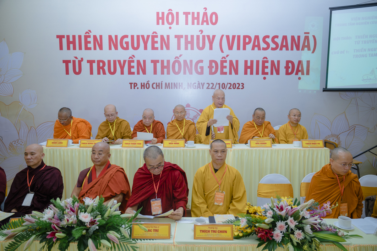 Hòa thượng Chủ tịch: Hội thảo thiền nguyên thủy (Vipassanā) đã làm sáng tỏ thêm điều cốt lõi trong pháp hành của đạo Phật