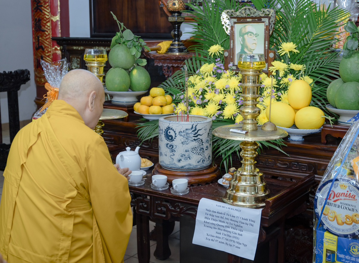Tưởng niệm Hòa thượng Thích Thiện Minh, khai sơn Thiền viện Quảng Đức