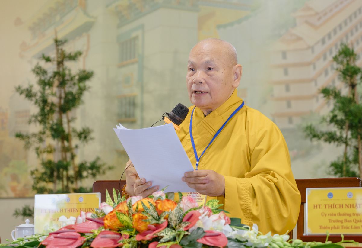 Hòa thượng Chủ tịch: Tổ sư Thiện Hoa là bậc cao tăng, nhà cải cách Phật giáo lỗi lạc