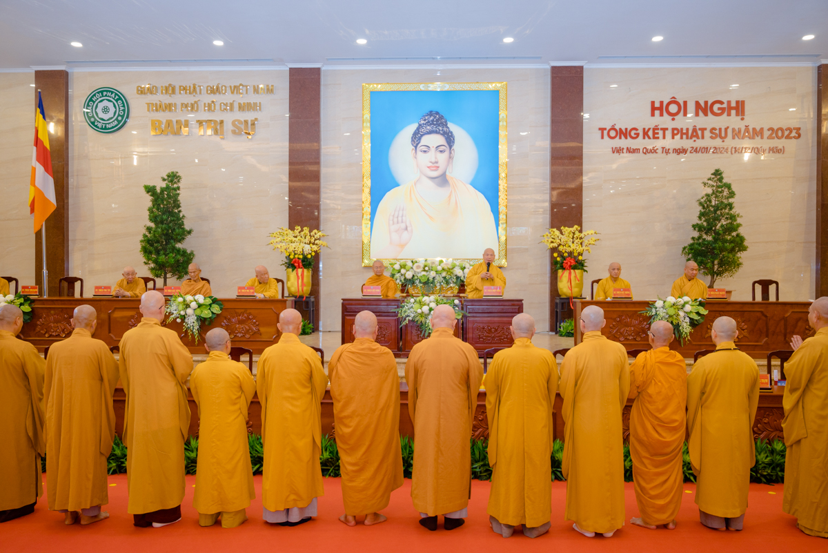 Phật giáo TP.HCM tổng kết công tác Phật sự năm 2023