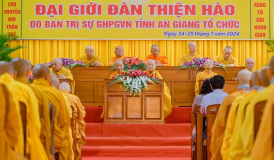 Đại giới đàn Thiện Hào PL.2568 tỉnh An Giang